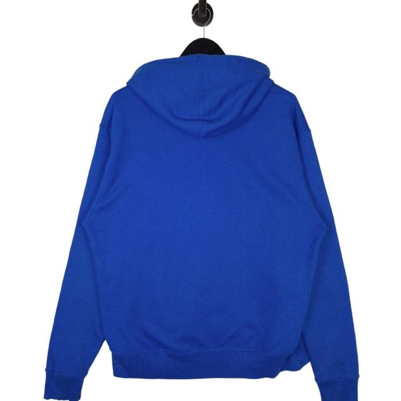 Men's Champion Spell Out Hoodie In Blue Size Large - Picture 2 of 3